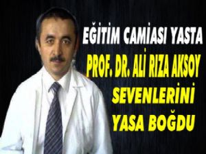 Ali Rıza Aksoy Hoca Sevenlerini Yasa Boğdu!
