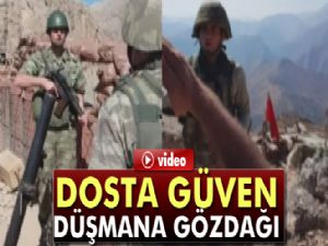 Mehmetçiğin hudutta verdiği tekmil güven verdi