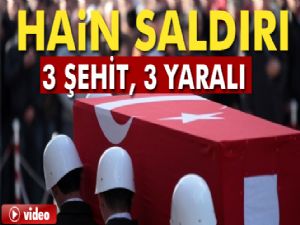 Konvoya Saldırı; 3 Asker Şehit 3 Asker Yaralı