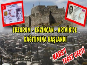 <font color="red">Yeni Kimlik Kart'larıda Kars'ı Teğet Geçti</font>