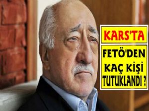 Kars'taki Fetö Operasyonlarının Sayısal Verileri