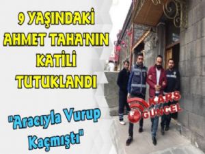 9 Yaşındaki Ahmet Tahacan'ın Katili Tutuklandı