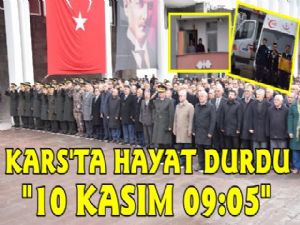 Kars'ta 10 Kasım Töreni Düzenlendi
