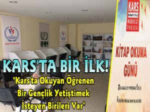 Kars İHH'dan Kitap Okuma Gününe Davet