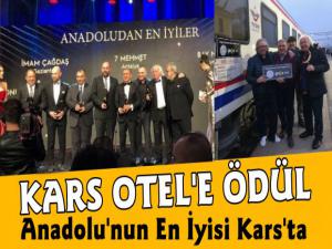 Kars Otel Anadolunun En İyi Ödülünü Alıyor!