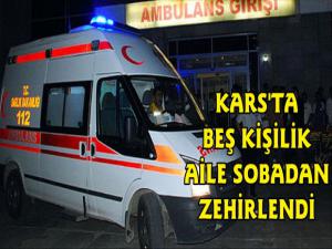 Karsta Sobadan Sızan Karbonmonoksit Bir Aileyi Zehirledi