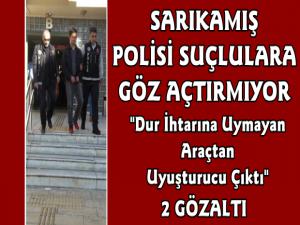 Sarıkamış'ta Uyuşturucu Operasyonu, 2 Gözaltı