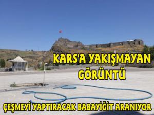 Karsta Bu Çeşme Yapılmayı Bekliyor!