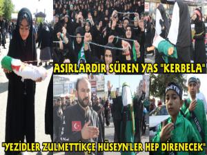 Kars'ta Hz. Hüseyn ve Kerbela Şehitleri Anıldı