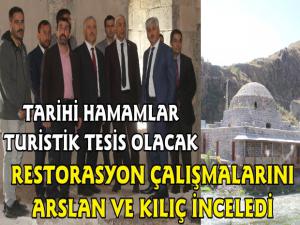 Kars'ta Tarihi Hamamlar Turistik Tesis Oluyor