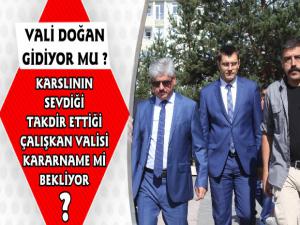 Kars Valisi Rahmi Doğan Karstan Gidiyor mu?
