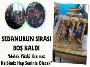 Vahşice Katledilen Küçük Sedanurun Sırası Boş Kaldı