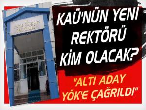Kafkas Üniversite Rektörlüğü İçin 6 Aday YÖKe Çağrıldı