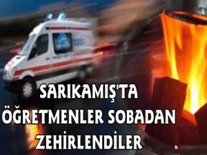 Sarıkamışta Öğretmenler Soba Gazından Zehirlendi