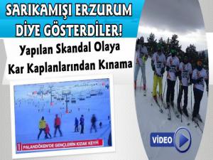 Sarıkamışı Erzurum Gibi Gösterenlere Kar Kaplanları Grubundan Kınama