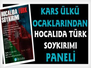 Kars'ta 'Hocalıda Türk Soykırımı' Paneli Düzenlenecek