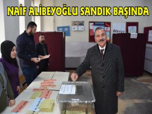 Kars Belediye Başkan Adayı Naif Alibeyoğlu Oyunu Kullandı