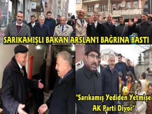 Karsın Vekilleri Sarıkamış'ta Esnaf Ziyaretinde