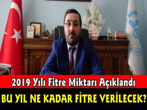 Kars İl Müftüsü Yusuf Eviş 2019 Yılı Fitre Miktarını Açıkladı