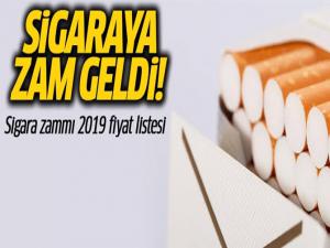 Sigaraya Yaklaşık 2 TL Zam Geldi