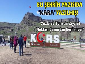 Kars Yazısının Çevresi Çamurdan Kurtarılmadı!