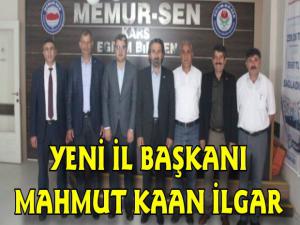 Memur-Sen Kars İl Başkanı Mahmut Kaan İlgar Oldu
