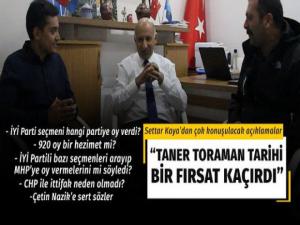 Settar Kayadan çok konuşulacak açıklamalar!