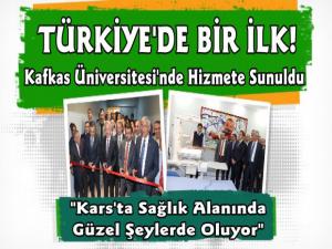Kafkas Üniversitesi Araştırma Hastanesinde Palyatif Bakım Ünitesi ve Doğumhane Açıldı