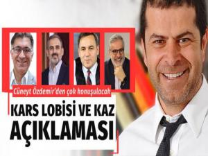 Cüneyt Özdemirden çok konuşulacak Kars lobisi ve kaz açıklaması!