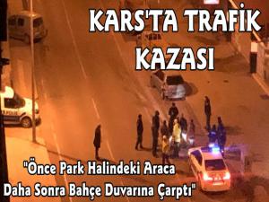 Kars'ta Trafik Kazası