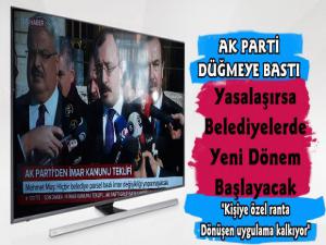 Belediyelerde Yeni Dönem Başlayacak, Kanun Teklifi Hazırlandı
