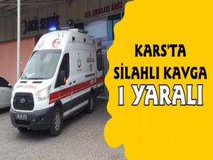 Kars'ta Silahlı Kavga 1 Yaralı