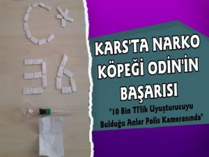 Kars'ta Uyuşturucu Operasyonu Polis Kamerasında