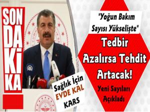 Sağlık Bakanı Uyardı, Yoğun bakım hasta sayısı yükselişte