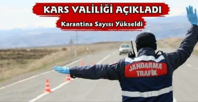 Kars'ta O Köyde Korona Karantinasına Alındı