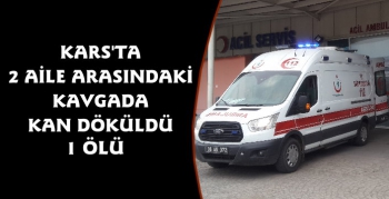 Kars'ta Köy Kavgasında Silahlar Konuştu 1 Ölü