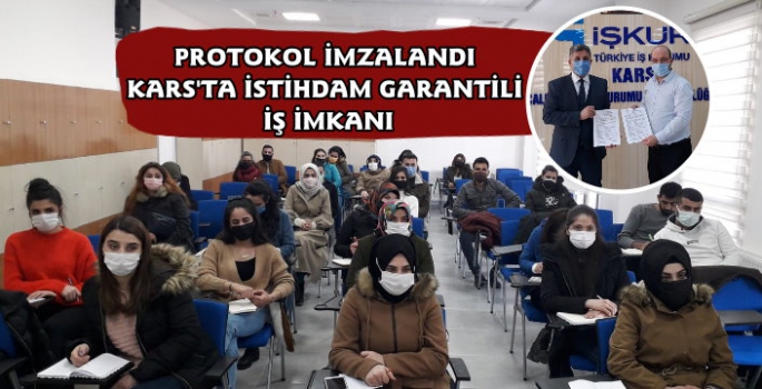 Kars'ta İşkur'dan 40 Kişilik Mesleki Eğitim