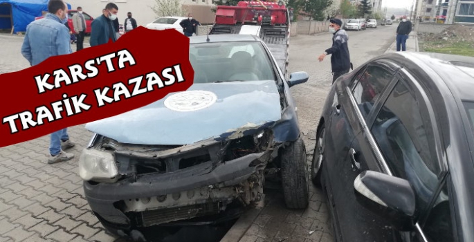 Kars'ta Trafik Kazası