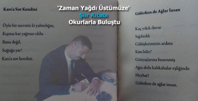 Yazar Duman'ın 'Zaman Yağdı Üstümüze' Şiir Kitabı Okurlarla Buluştu