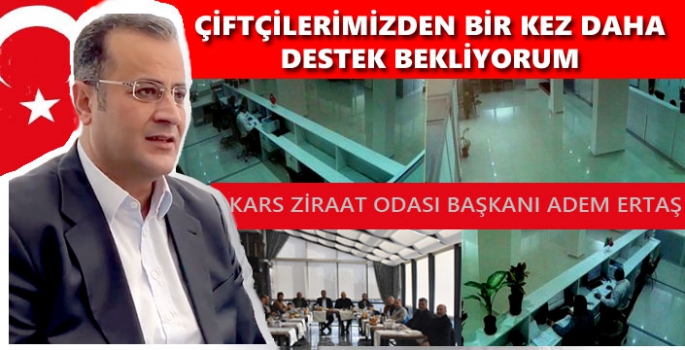 Başkan Ertaş 'Yeniden Adayım' Dedi