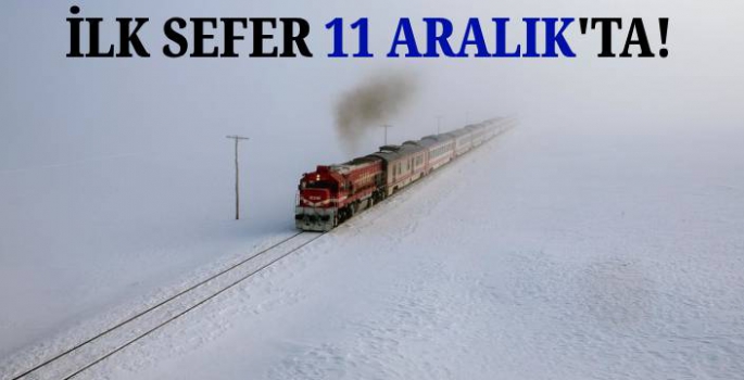 TURİSTİK DOĞU EKSPRESİ YENİ SEZON SEFERLERİNE 11 ARALIKTA BAŞLAYACAK