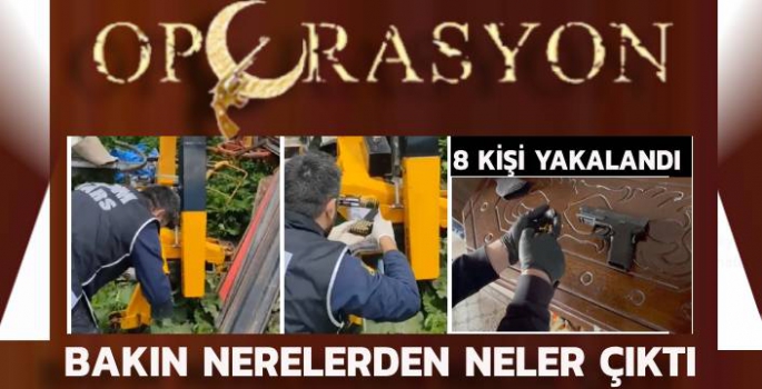 Kars'ta Silah Operasyonu