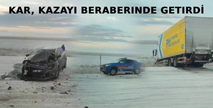 Kar, Kazayı Beraberinde Getirdi!