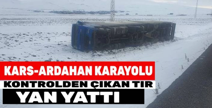 Yine Tır Devrildi!