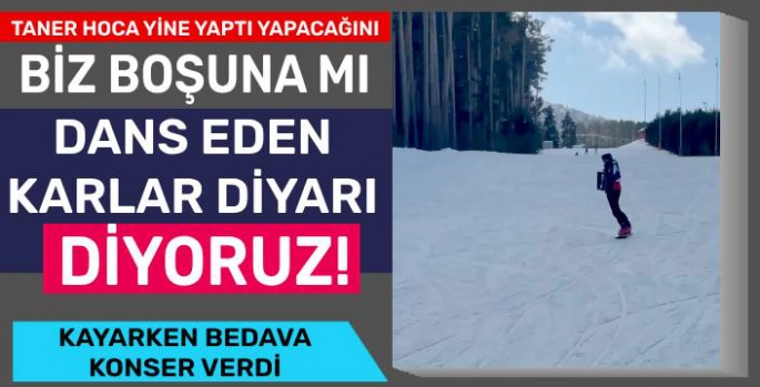 Sarıkamış'ta Akordeonlu Kayak!