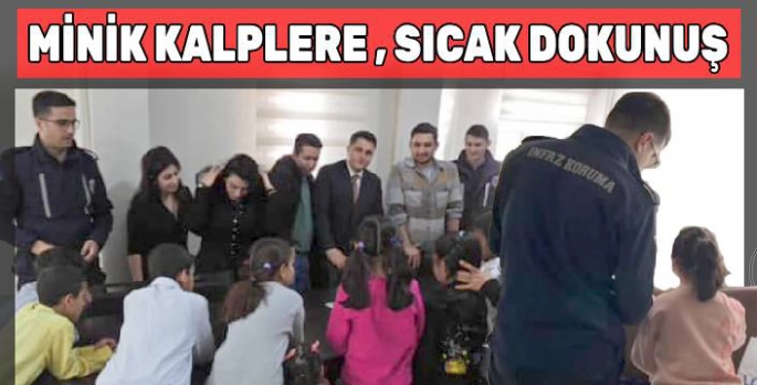 Kars Açık Ceza İnfaz Kurumu'ndan Çocuklara Anlamlı Ziyaret