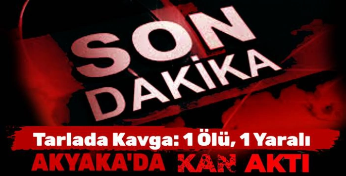 Akyaka'da Tarlada Kavga: 1 Ölü, 1 Yaralı