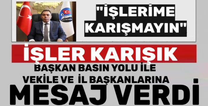 Kars Belediye Başkanı Ötüken Senger'den Siyasete Rest: "İşime Karışmayın!"