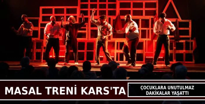 Vagon Sahne, Kars'ta Çocuklarla Buluştu
