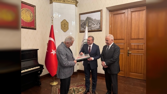 Yıldırım ve Arslan’dan Kars Valiliği’ne Ziyaret